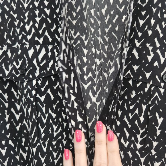 Express Shirt Dress Button Up XS - Picture 4 of 8